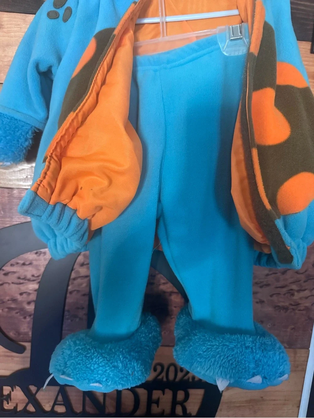 Infant Monster Costume 0-6 months